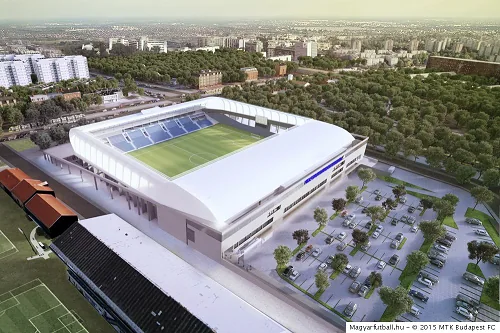 Futbalový štadión – Budapešť, Maďarsko